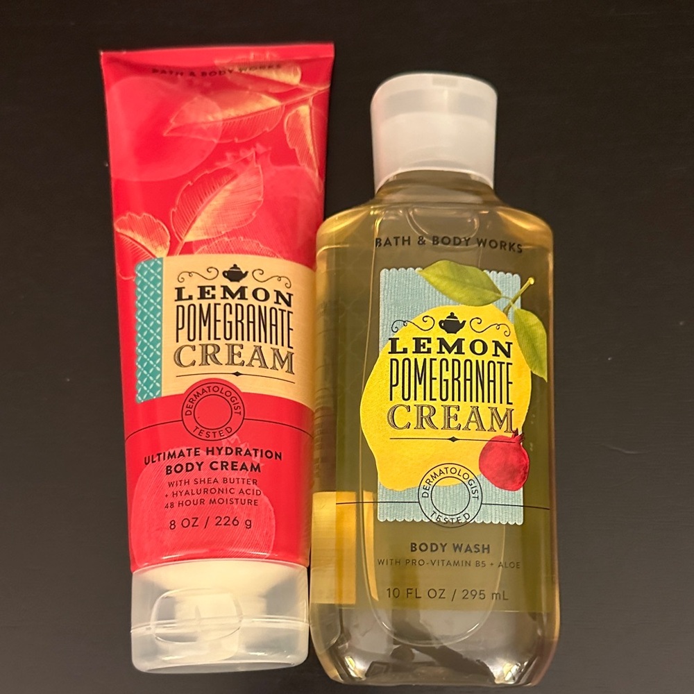 Bath & Body Works Lemon Pomegranate Cream